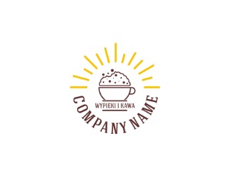 Projekt graficzny logo dla firmy online kawiarnia